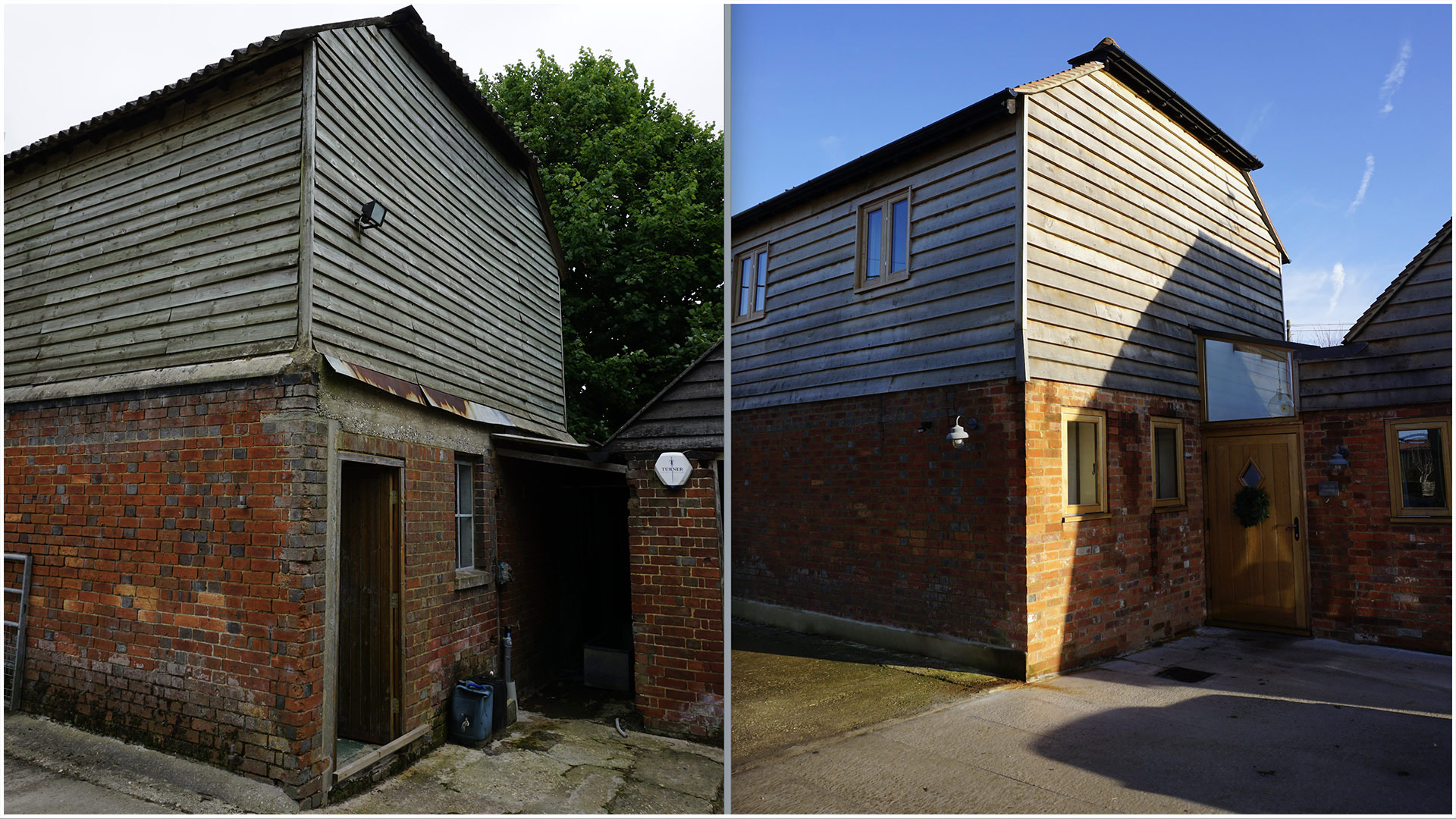Barn Conversion Before and After