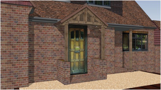 Oak Porch Design By PB Properties