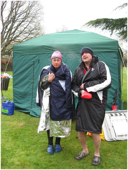 Paul Maggs Swimming for Steyning Athletic Club. Channel Swim, Long Distance Swim Events